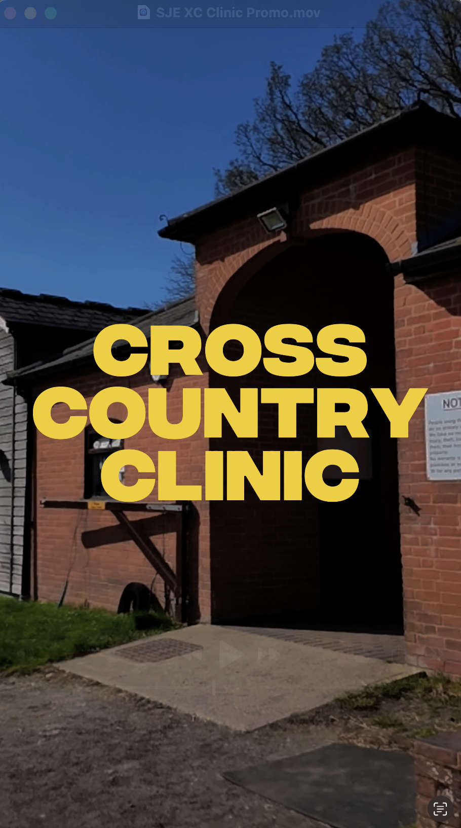Sam Jennings Cross-Country Clinic
